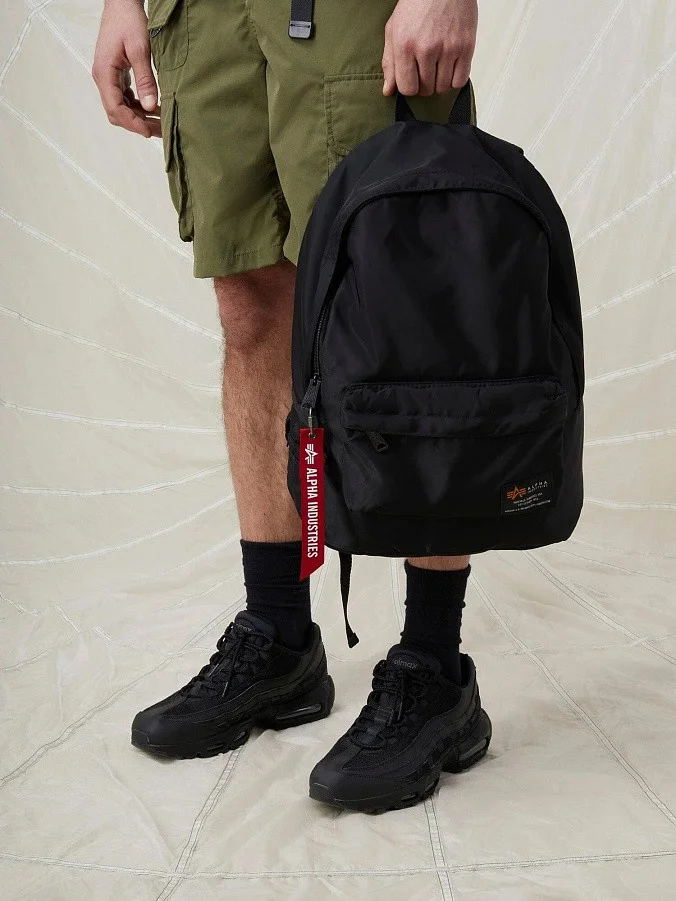Рюкзак Alpha Industries Crew Backpack Black, UAC53003B