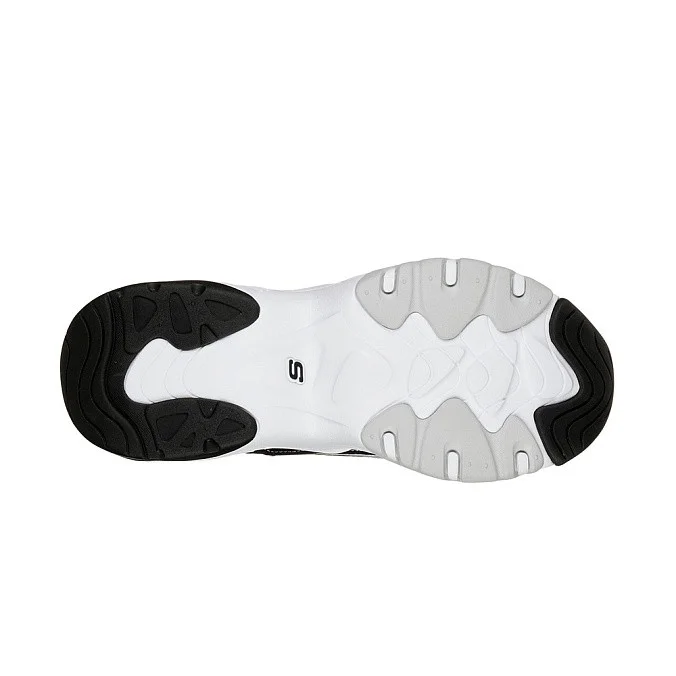 Кроссовки мужские Skechers D'Lites Black/White
