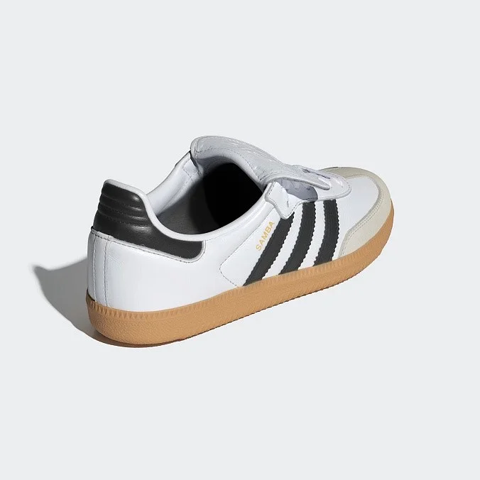Кроссовки женские adidas Originals Samba LT Cloud White/Core Black/Gold Metallic