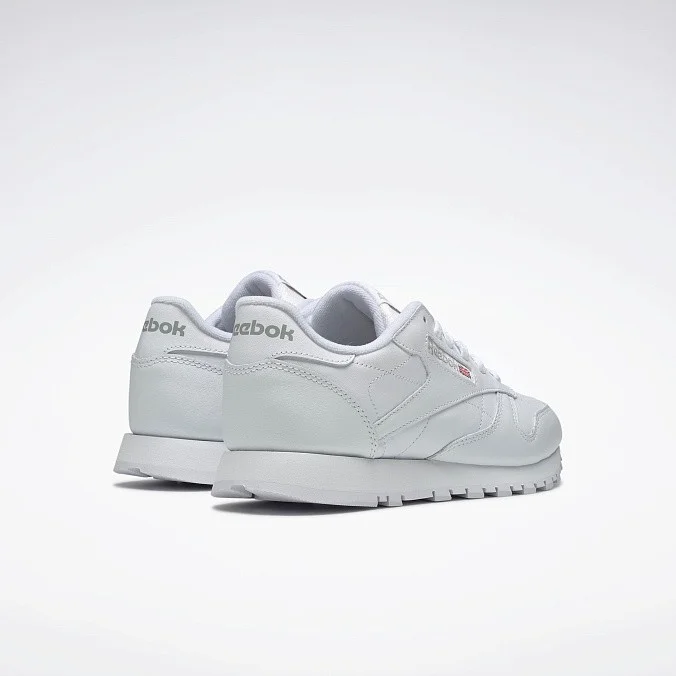 Кроссовки Reebok Classic Leather White/White/White/Jewelry