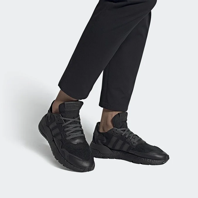 Кроссовки мужские adidas Originals Nite Jogger Black/Core Black/Core Black