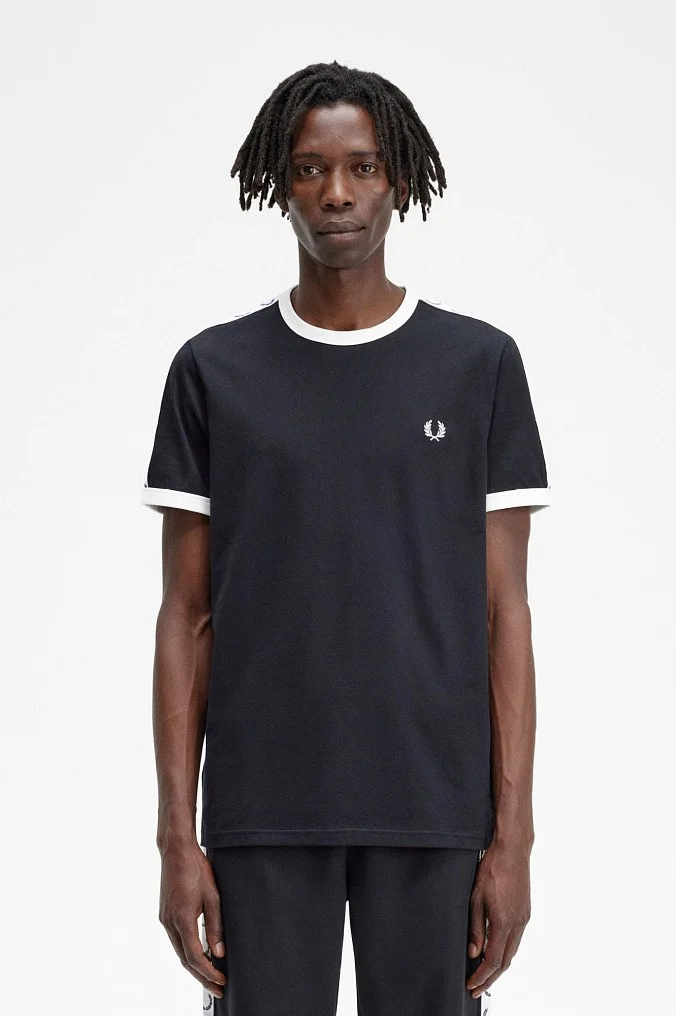 Футболка Fred Perry Taped Ringer T-Shirt