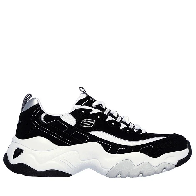Кроссовки мужские Skechers D'Lites Black/White