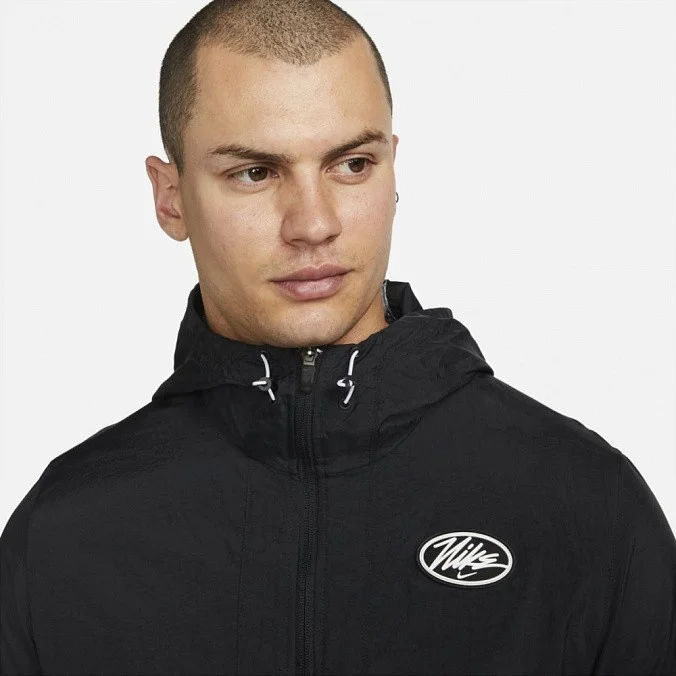 Куртка мужская Nike Dri-FIT Sport Clash Men's Full-Zip Training Jacket Black/White