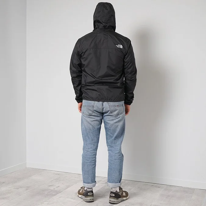 Куртка ветровка The North Face 1985 Seasonal Mountain Celebration TNF Black High Rise Grey