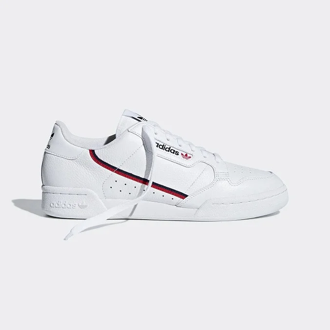 Кроссовки adidas Originals Continental 80 Cloud White/Scarlet/Collegiate Navy