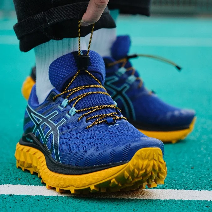 Кроссовки мужские ASICS Trabuco Max Monaco Blue/Black