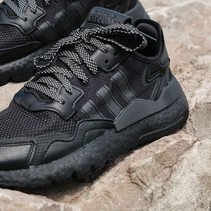 Кроссовки мужские adidas Originals Nite Jogger Black/Core Black/Core Black