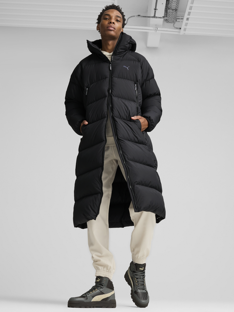 Puma long down jacket hotsell