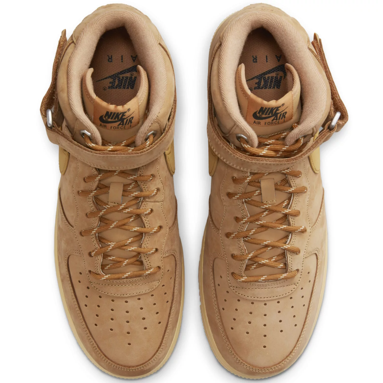 Nike Air Force 1 Mid 07 WB Flax Wheat Gum Light Brown