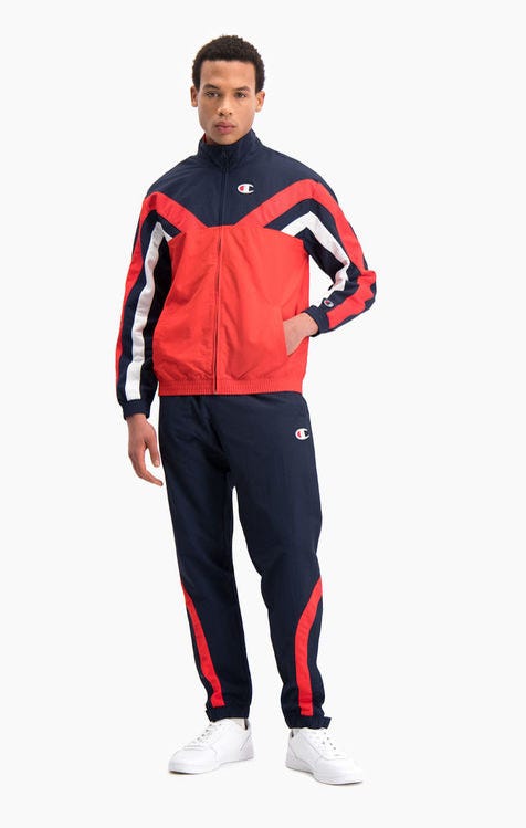 Олимпийка Champion Zip-Up Colour Block And Stripe Track Jacket