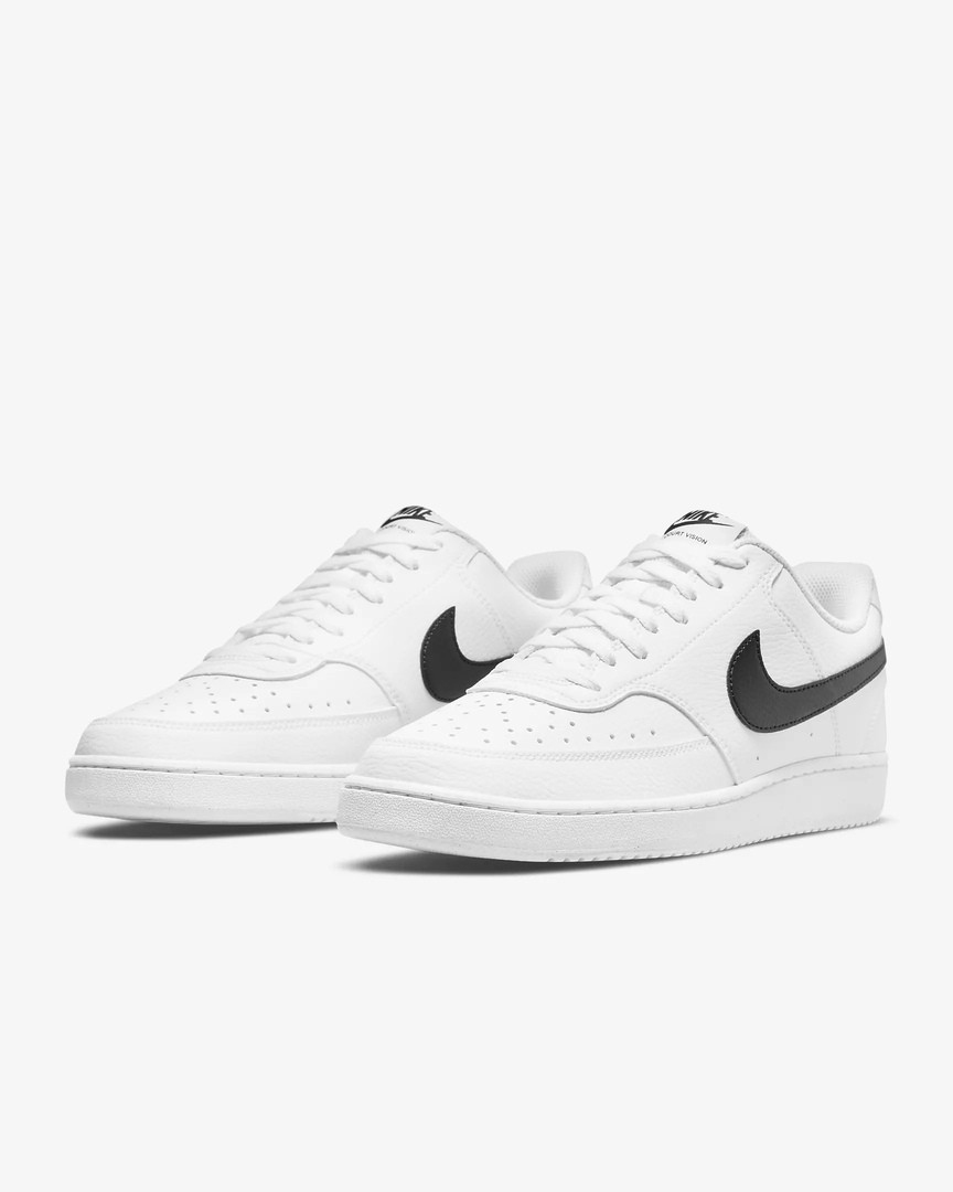 Кроссовки Nike Court Vision Low Next Nature White/White/Black купить в  Перми в интернет-магазине FRIDAY