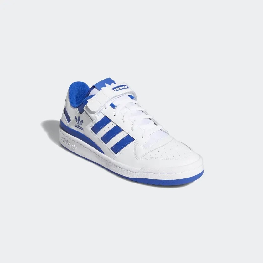 Кроссовки adidas Originals Forum Low Cloud White/Cloud White/Royal Blue  купить в Перми в интернет-магазине FRIDAY