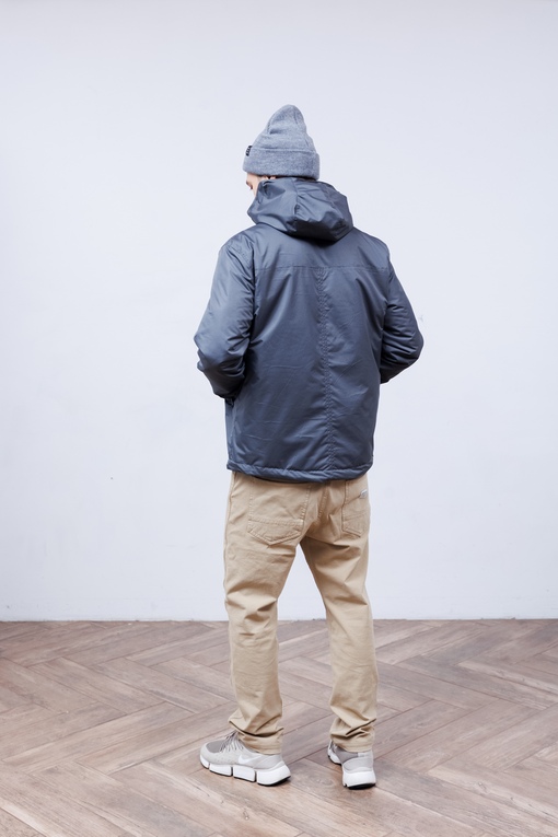 Куртка утепленная Hard Lunch JC-M-54/2 Blank Water-Zip Grey