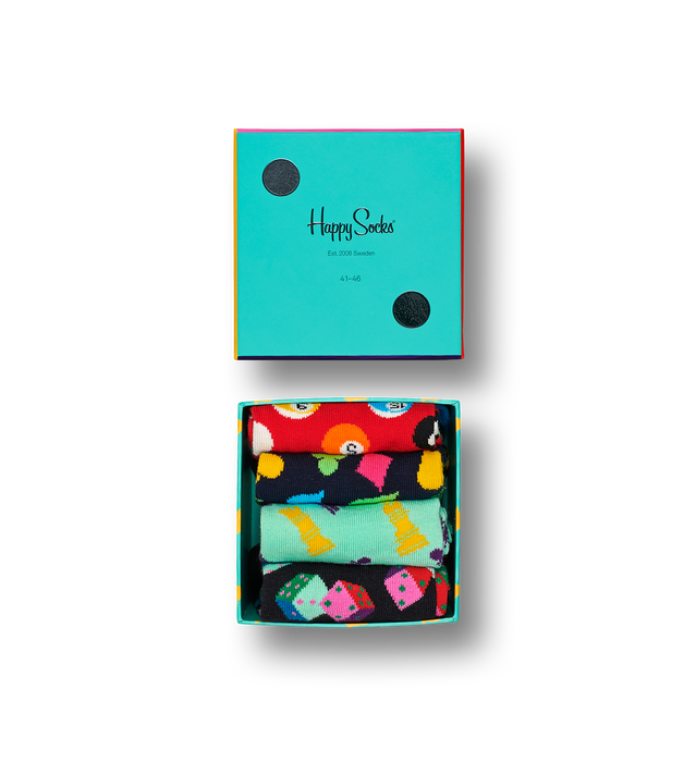 Набор носков Happy Socks Game Night Gift Box