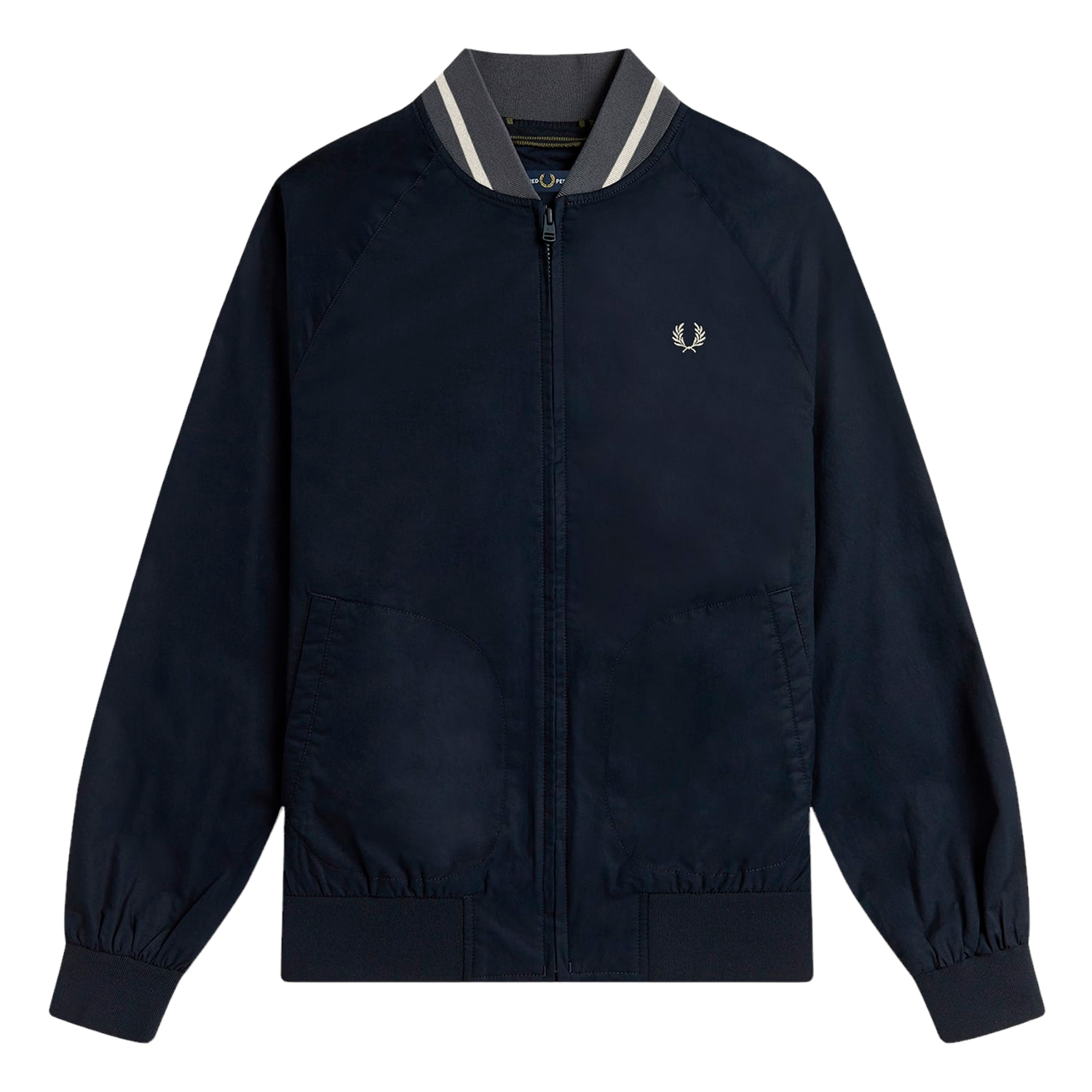 Fred perry blue jacket best sale