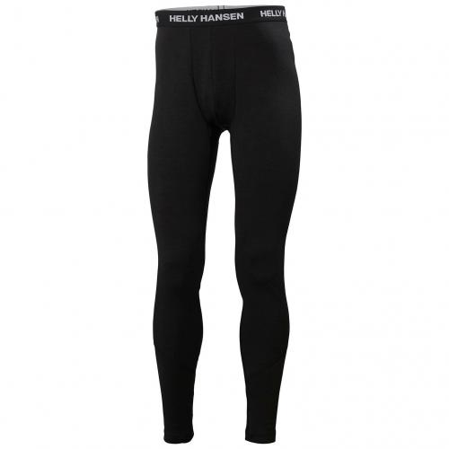 Термобелье мужское Helly Hansen Men’s Lifa Merino Midweight 2-in-1 Base Layer Pants Black