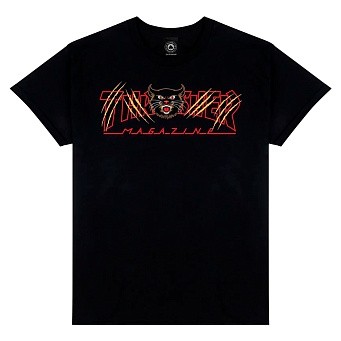 Футболка Thrasher Gato T-Shirt Black