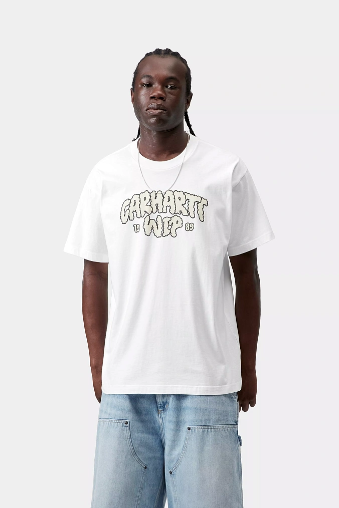 Футболка Carhartt WIP S/S Cloud Script T-Shirt