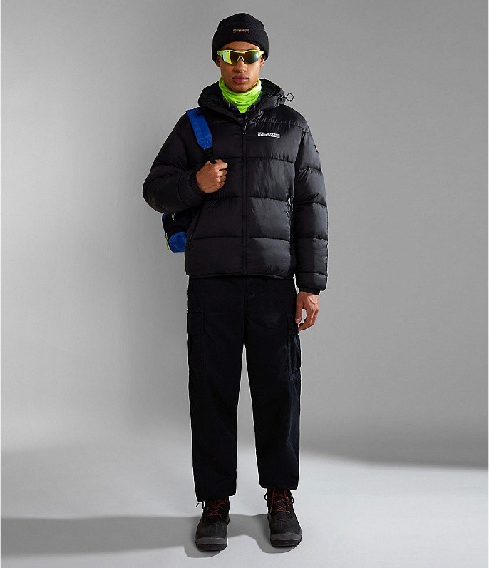 Куртка Napapijri Suomi Hood Puffer Jacket Black