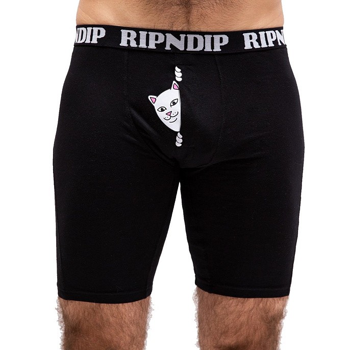 Трусы RIPNDIP Peek A Nermal Boxers Black