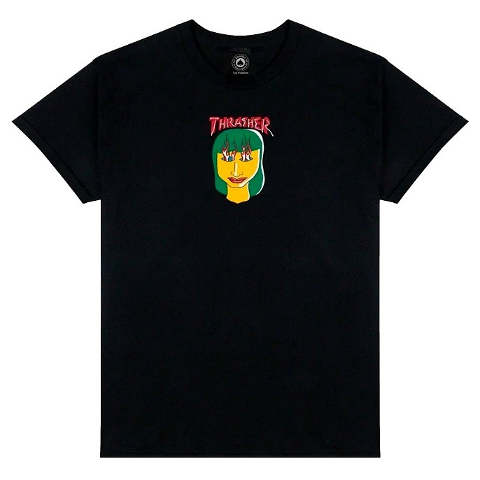 Футболка Thrasher Talk Sht T-Shirt Black