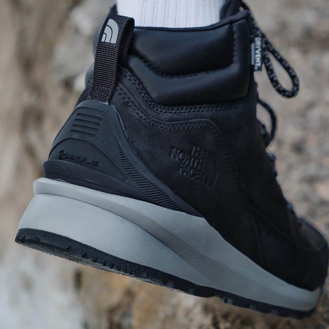 Мужские зимние ботинки The North Face Back-To-Berkeley Mid WP TNF Black/Griffin Grey