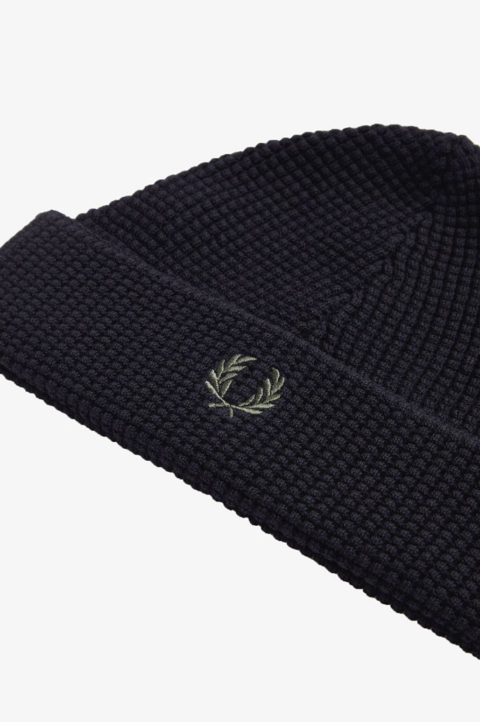 Шапка Fred Perry Waffle Knit Beanie