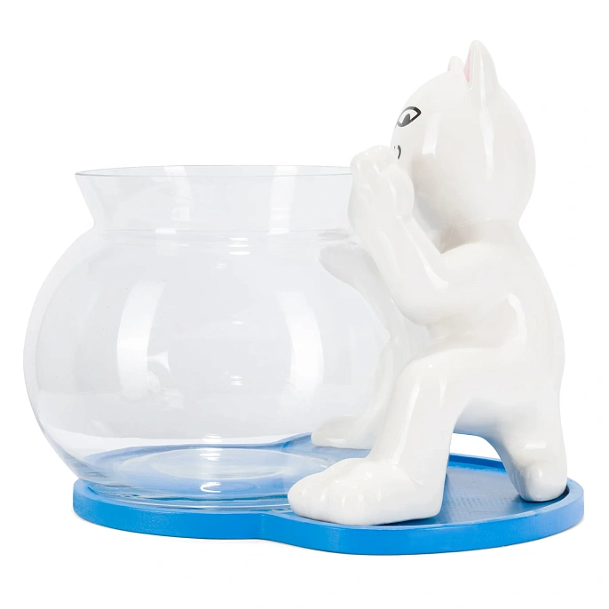 Аквариум RIPNDIP Peeking Nermal Fish Bowl White