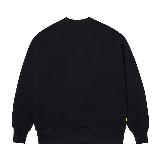 Свитшот oversize ZIQ & YONI OSW-LOGOTYPE SS19 черный