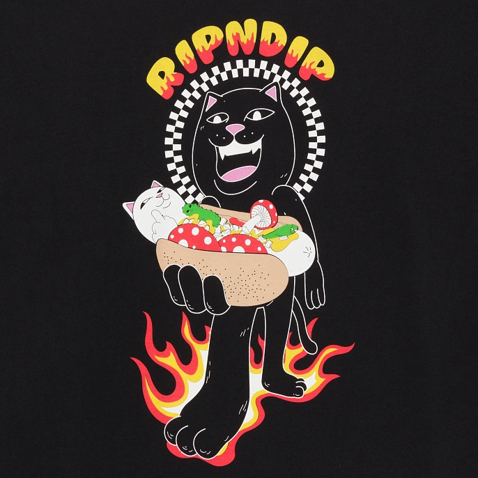 Футболка RIPNDIP Glizzy Time Tee Black