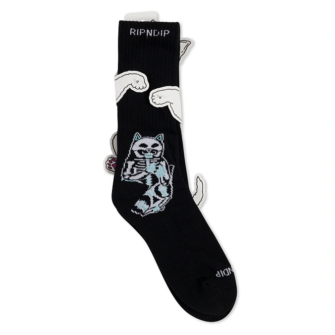 Носки RIPNDIP Lord Skelly Socks Black