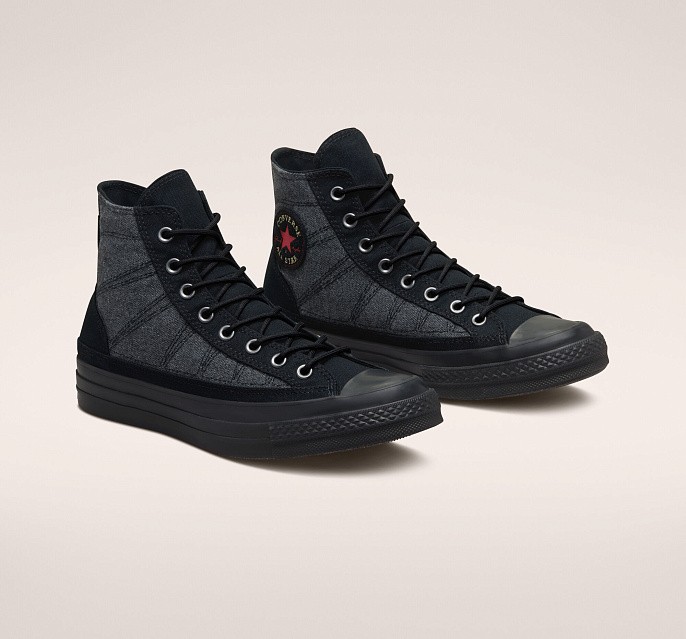 Кеды унисекс Converse Chuck 70 GORE-TEX® Black/Black/Black