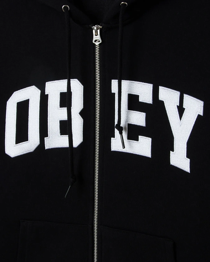 Толстовка Obey Obey Collegiate Zip Hood