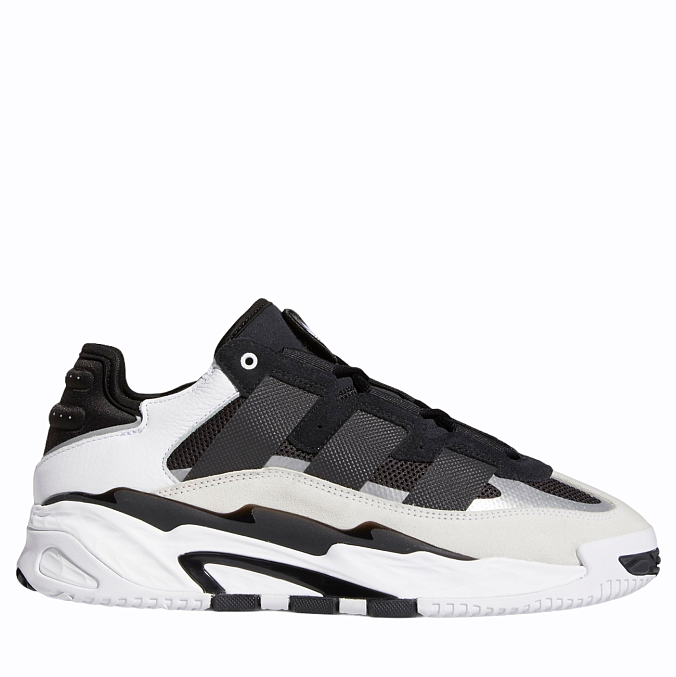 Кроссовки мужские adidas Originals Niteball Core Black/Cloud White/Silver Metallic