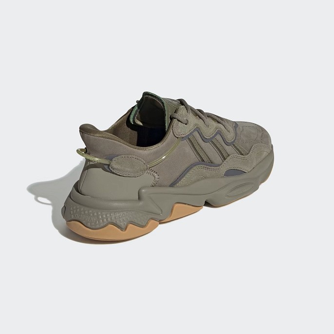 Кроссовки мужские adidas Originals Ozweego Grey/Legend Earth/Raw Khaki