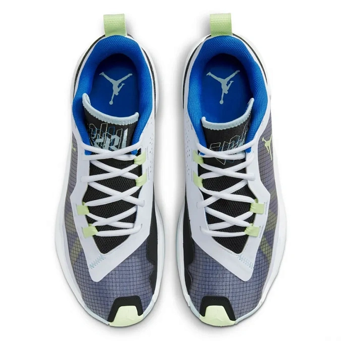 Кроссовки Jordan One Take 4 Black/White/Copa/Light Liquid Lime