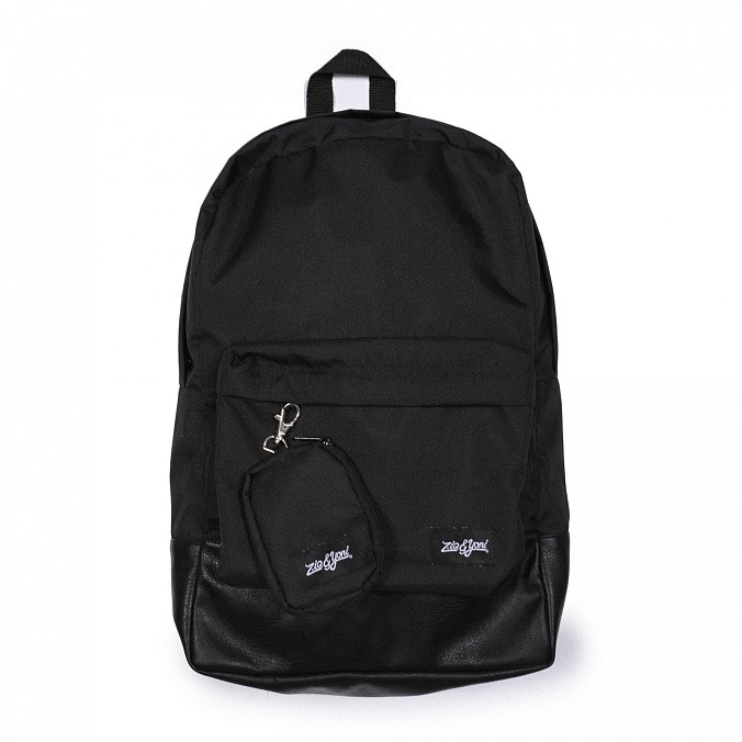 Рюкзак ZIQ & YONI LOGO SS18 черный