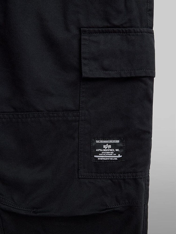 Брюки Alpha Industries Cotton Jogger Black