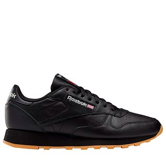 Кроссовки Reebok Classic Leather Black/Gumsole