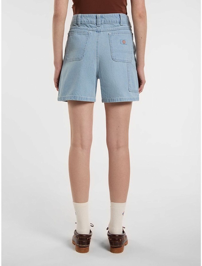 Шорты женские Dickies Denim Short W Vintage Aged Blue