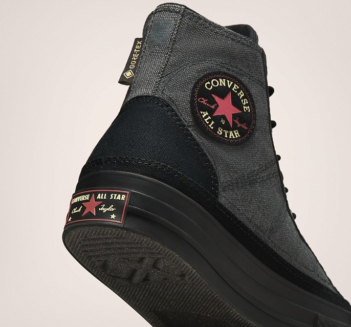 Кеды унисекс Converse Chuck 70 GORE-TEX® Black/Black/Black