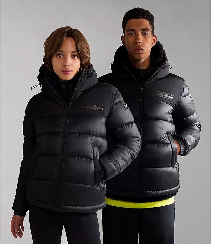 Куртка унисекс Napapijri Hornelen Puffer Jacket Black