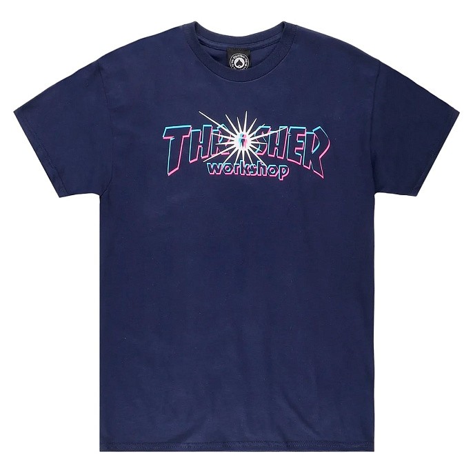 Футболка Thrasher X AWS - Nova T-shirt Navy