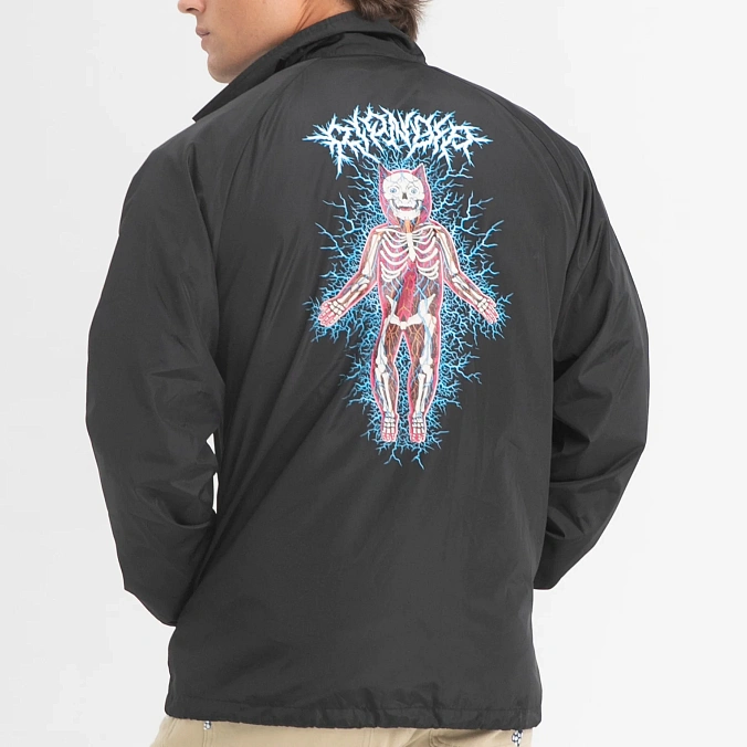 Куртка RIPNDIP Nervous System Coaches Jacket Black