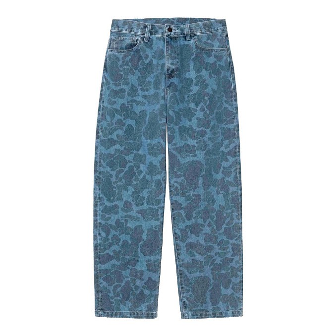 Мужские джинсы Carhartt WIP Duck Landon Pant Camo Duck Blue (bleached)
