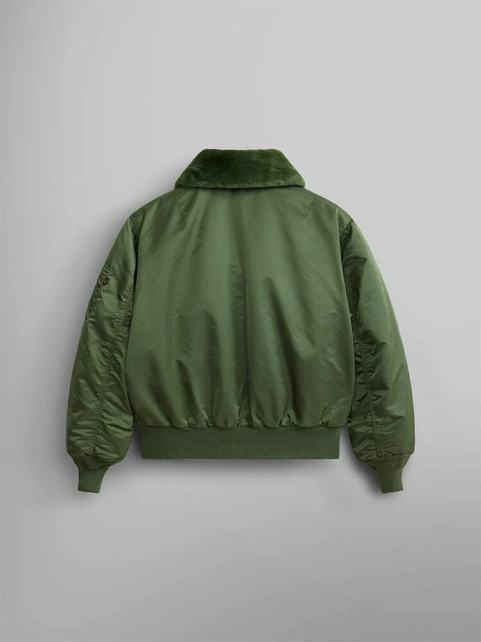 Куртка бомбер мужская Alpha Industries B-15 Heritage Sage