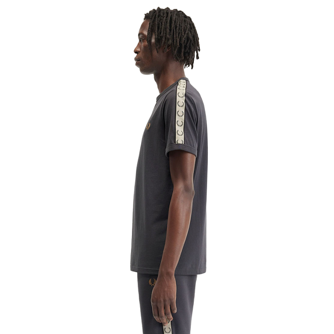 Футболка Fred Perry Contrast Tape Ringer T-Shirt