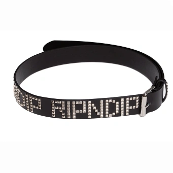 Ремень RIPNDIP Rockstar Leather Belt Black