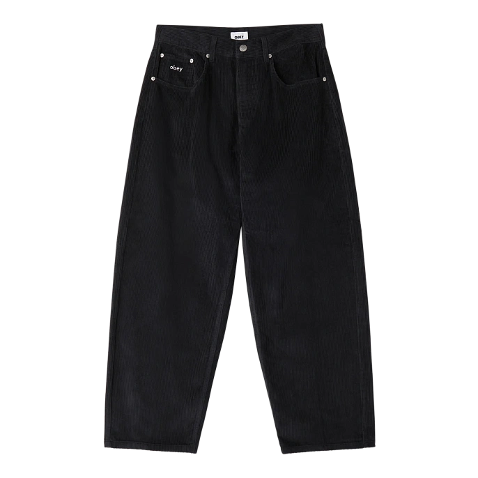 Брюки Obey Bigwig Baggy Corduroy Pant